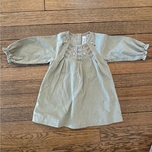 9M Green Tartine et Chocolate Corduroy Dress
